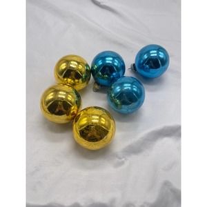 VTG lot Shiny Brite blown glass ornaments